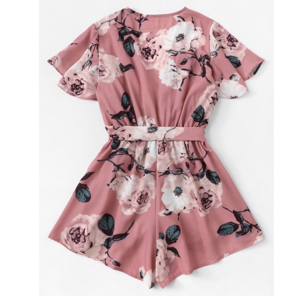 WILA Pink Floral Print Romper - Picture 3 of 6